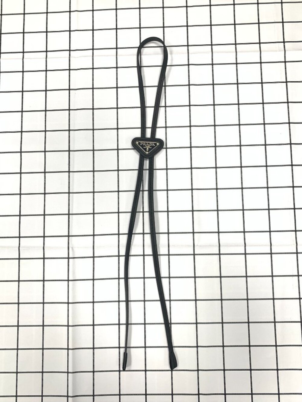 PRADA Black Unisex Bolo Tie🖤 - Picture 5 of 8
